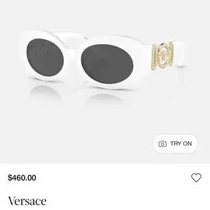 Versace | Accessories | Versace Womens Sunglasses In White  display picture 1